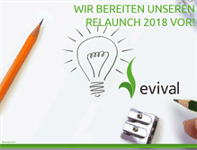 Tablet Screenshot of evival.net